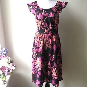 ARYEH classic cut, timeless boho dress w/ leaves